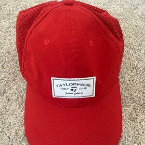 Taylormade Golf Club Carlsbad California Red Hat One Size Fits All